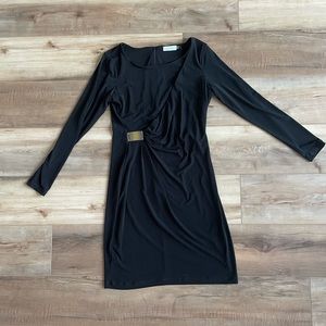 Calvin Klein black dress Womens size 10
